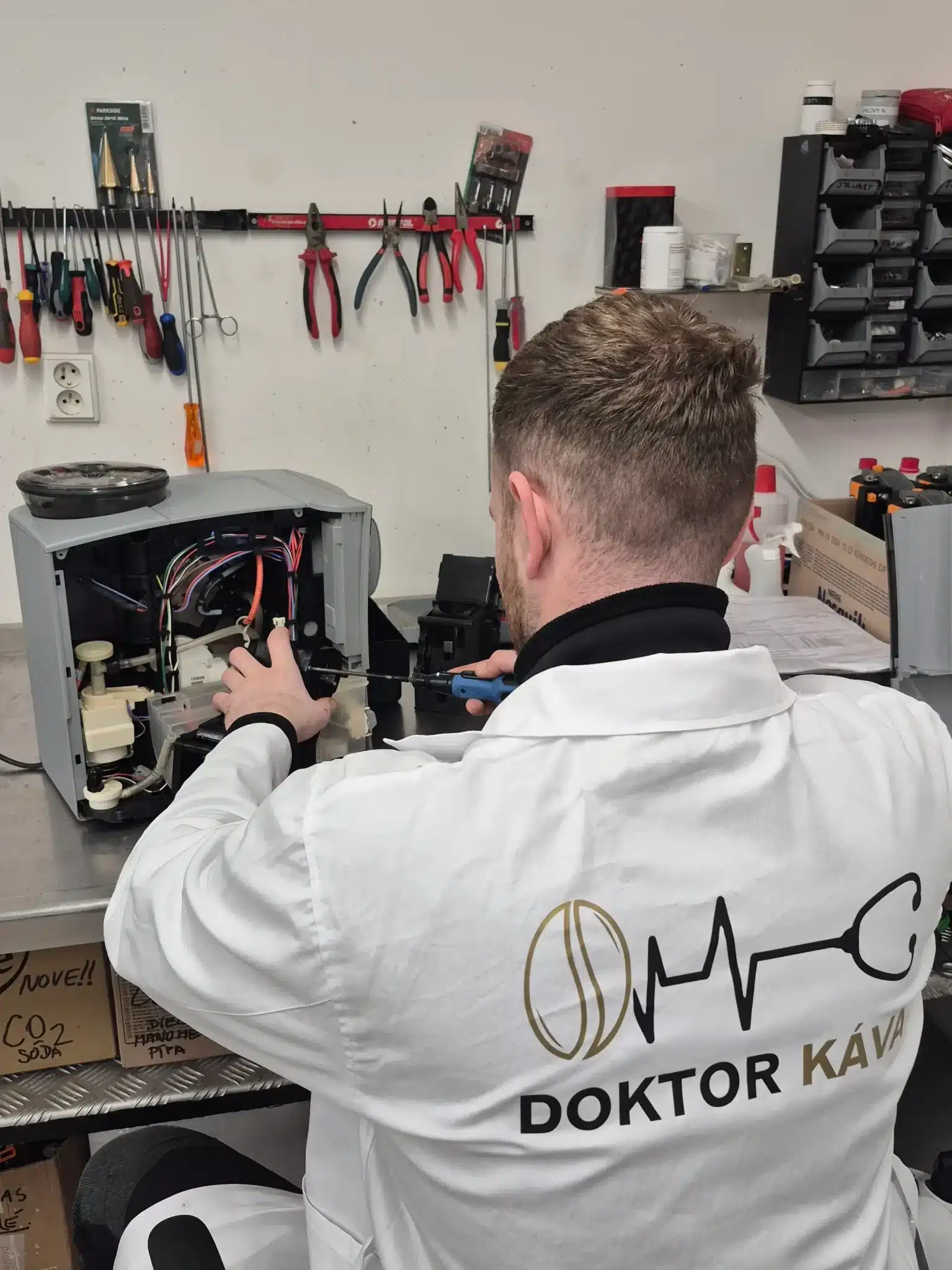 servis kávovarov doktor káva